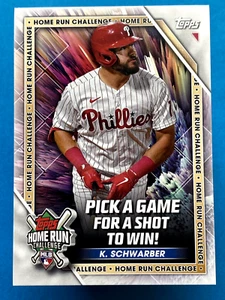 2023 Topps Home Run Challenge Kyle Schwarber #HRC-19 - Bild 1 von 2