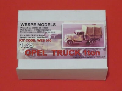 OPEL TRUCK 1ton Wespe Models WES 010 1:35 35010 - Immagine 1 di 2