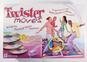 2003 TWISTER MOVES by Milton Bradley w/ 3 CDs with 144 Dance Sessions NEW SEALED - Picture 1 of 5