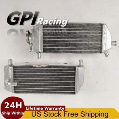 Radiador de aluminio para 2005-2024 2018 2019 2020 2021 2022 2023 Yamaha YZ125 YZ125 Foto 1 de 4