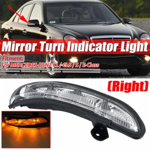 Right Wing Mirror Indicator Light O/S Fits Mercedes W216 W219 W211 W221 03-12 - Picture 1 of 8