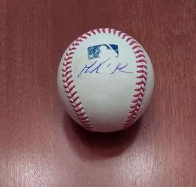 MacKenzie Gore Signed Baseball. Washington Nationals  - Image 1 of 2