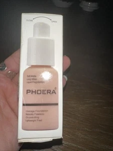 Phoera® Full Coverage Foundation Soft Matte Oil Control Concealer 30ml - Picture 1 of 5