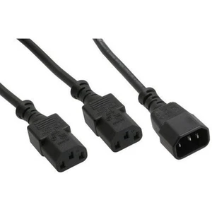 InLine Netzkabel Y Verlängerung  Netzstecker/ 2Bu - Bild 1 von 1