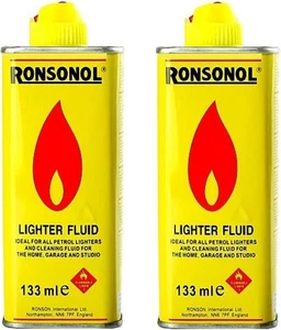 Ronsonol Lighter Fluid Fuel with Low Odour, Lighter Fluid - Next Day Delivery - Picture 1 of 7