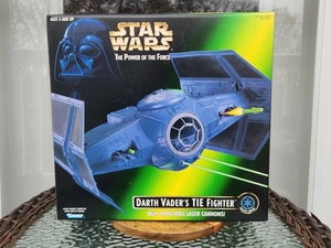 Kenner Star Wars PoTF 1996 Darth Vader's TIE Fighter - Nuevo, pero caja abierta - ¡Mira! - Imagen 1 de 12