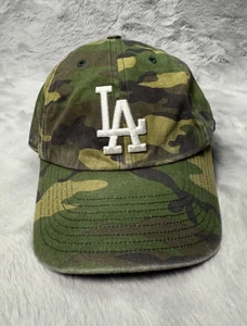 Los Angeles Dodgers Hat Cap Camouflage 47 Brand MLB Baseball Adjustable - Picture 1 of 9