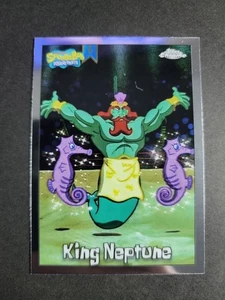 King Neptune 2025 Topps Chrome Spongebob - Picture 1 of 2