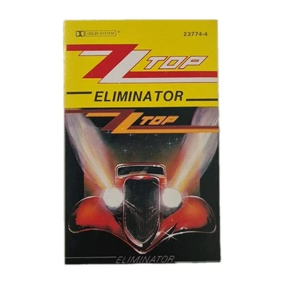ZZ TOP 'Eliminator' Cassette Tape Album 1983 Warner Bros. Records  - Image 1 of 4