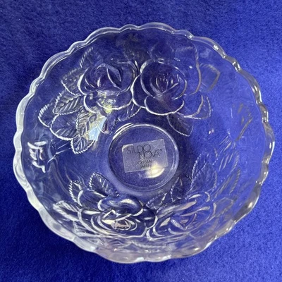 Ensaladera individual Studio Nova Winter Rose Crystal 5" Foto 1 de 4