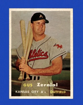 1957 Topps Set-Break #253 Gus Zernial EX-EXMINT *GMCARDS* - Image 1 of 2