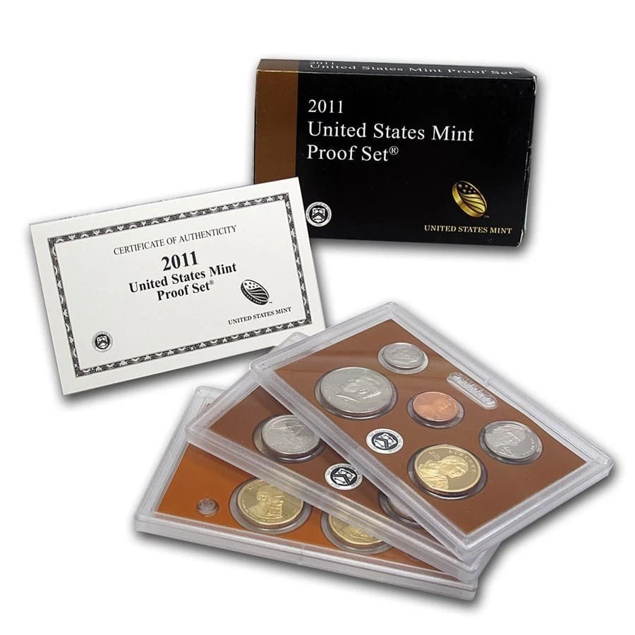 2011 US Mint S-Clad Proof Set w/COA, Original Packaging - Image 1 of 1