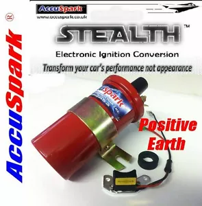 Lucas 25D/DM2 Sports Coil and Electronic ignition for POSITIVE EARTH Cars - Picture 1 of 8