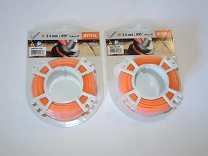 2338 Original Stihl Mähfaden 2,4 mm  2x Rolle mit 14,6m rund - Bild 1 von 1