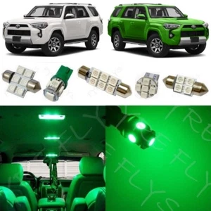 18x Paquete de Luces Interiores LED Verdes para 2014-2018 4Runner + Herramienta T43G - Imagen 1 de 8