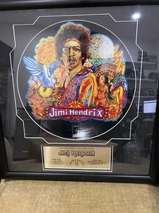 Jimi Hendrix - Disco de imagen promocional de 2 caras de Film Cells - Imagen 1 de 2