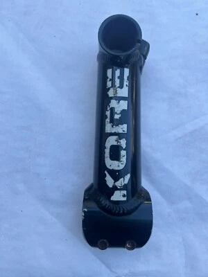 Vintage Kore Threadless Stem 1 1/8 150mm 25.4 Clamp Black Aheadlite - Image 1 of 4
