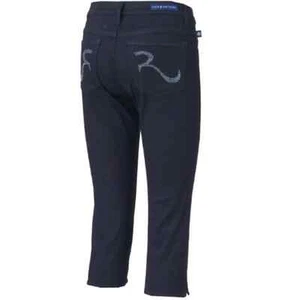 ROCK & REPUBLIC Roskilde Capri Dark Wash Jeans Size 14 EUC - Picture 1 of 8