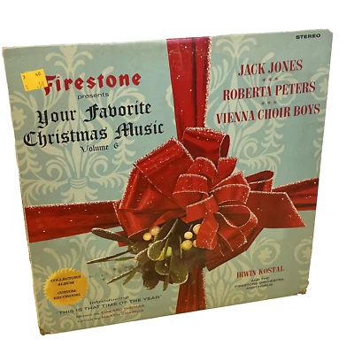 Firestone Presents Your Favorite Christmas Music том 6 (винил, 1967) очень хорошее состояние+ - Изображение 1 из 4