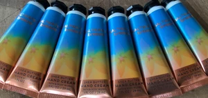 8 (ocho) CREMA DE MANOS DE KARITÉ TAMAÑO VIAJE BRISA AGUA SALADA 1 oz baño y cuerpo funciona - Imagen 1 de 2