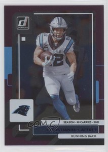 2022 Panini Donruss Season Stat Line /99 Christian McCaffrey #237
