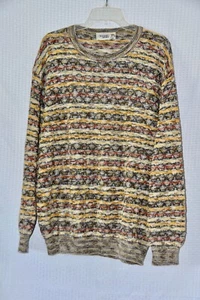 Maglione uomo MISSONI Sport Designer misto cotone maglia a filo taglia 58/3XL - Foto 1 di 4