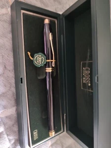 Cross Townsend black laquer fountain pen 14k medium nib - Bild 1 von 15