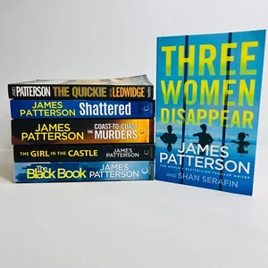 6 x James Patterson Book Lot - Thriller Bundle Bestselling Author Paperback - Picture 1 of 11