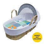 Premium Moses Basket Bedding Set:Cozy & Stylish Dressings with Padded Liner hood