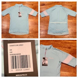 New! Rapha Core Jersey Cycling Short Sleeve Women's Size XS Light Blue - Picture 1 of 10