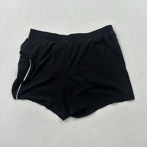 VRST Men's 5" Run Shorts Size XL Black Stretch Moisture Wicking - Picture 1 of 10