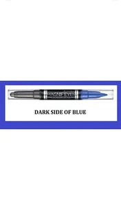 Rimmel Magnif'eyes double ended shadow and A KOHL Liner DARK SIDE OF BLUE NEW - Picture 1 of 2
