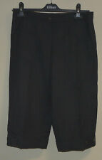 Pantalon corsaire laine et polyester « ROSAROSAM » taille 40 gris