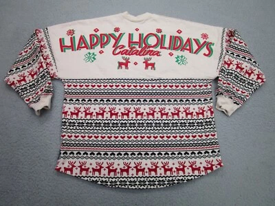 Catalina Island Shirt Adult S Spirit Jersey Happy Holidays Christmas XMAS Small - Image 1 of 4