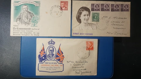 Australia lot of 3 FDC VIII Cover