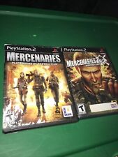 Mercenaries: Playground of Destruction - Playstation 2 PS2 World In Flames Lot