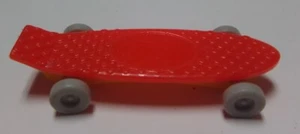 Mini Cruiser Penny Style Penny Skateboard 2-3/8 pollici mazzo in plastica rosso/giallo D7 - Foto 1 di 12