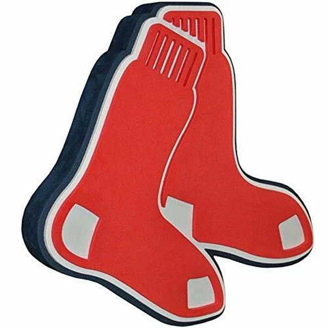 Boston Red Sox SOCKS 3D Fan Foam Logo Sign Cover