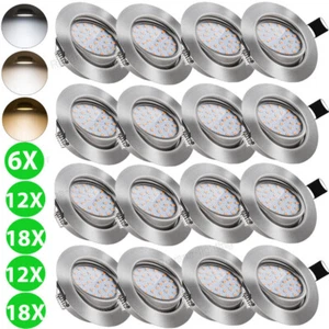 6x Faretti LED da incasso 5W luci da incasso soffitto lampada set incasso spot 230V - Foto 1 di 12