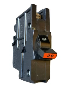 Federal Pacific FPE Stab-Lok 20A NA120 "THICK" Type NA Red HANDLE NA20 Warranty - Picture 1 of 12