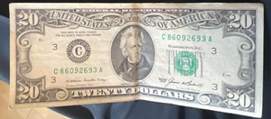 See Photos. US 1985 Circulated $20 Dollar Bill Nice Shape - Picture 1 of 6