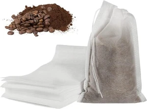50Pcs No Mess Cold Brew Bags, 4X6 Inch Disposable Coffee Filter Bag Fine Mesh Br - Picture 1 of 6