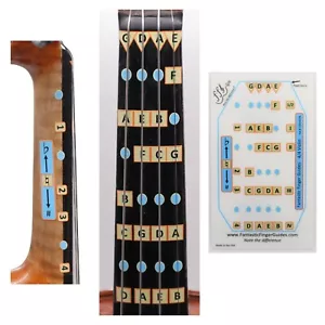 Fantastic Finger Guides® for 4/4 Violin - Fretboard Stickers/Decal - Picture 1 of 7