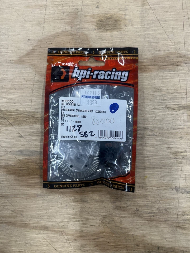 HPI 88000 New Diff Gear Set 15/38T For E10 Vintage (MK1128) - Image 1 of 1