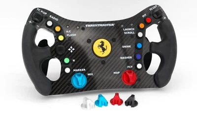 Anodised Aluminium Encoder Knobs for Thrustmaster Ferrari 488 GT3 Wheel - Image 1 of 4