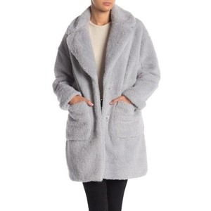 bcbg fur coat