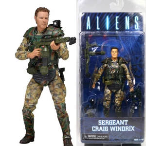 NECA Alien Sergeant Craig Windrix Marine 7" Action Figure Aliens Series 2 1:12 - Picture 1 of 11