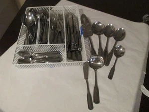 Salem 1776 Stainless Beaded Flatware Replacement CHOICE - Picture 1 of 26