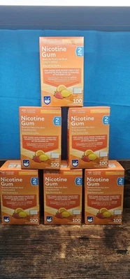 Rite Aid Goma Nicotina 2mg Sabor Fruta 100 Piezas Exp 07/2026 Lote de 6  Foto 1 de 4