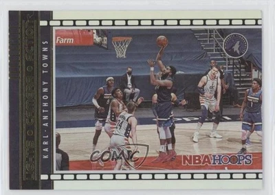 2021-22 Panini NBA Hoops Lights Camera Action Holo Karl-Anthony Towns #5 - Image 1 of 2